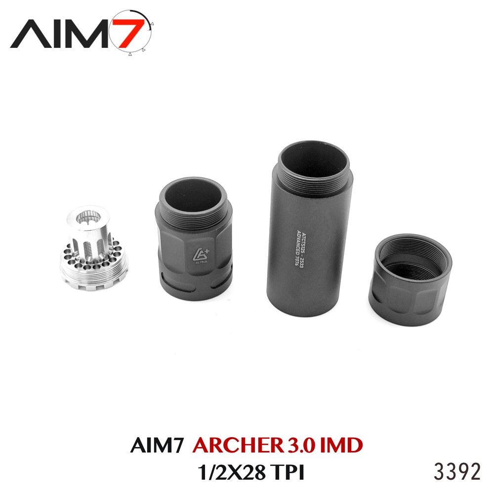 Aim7 Archer 3.0-6 IMD 1/2x28 Linear Comp 6.1" - Image 3