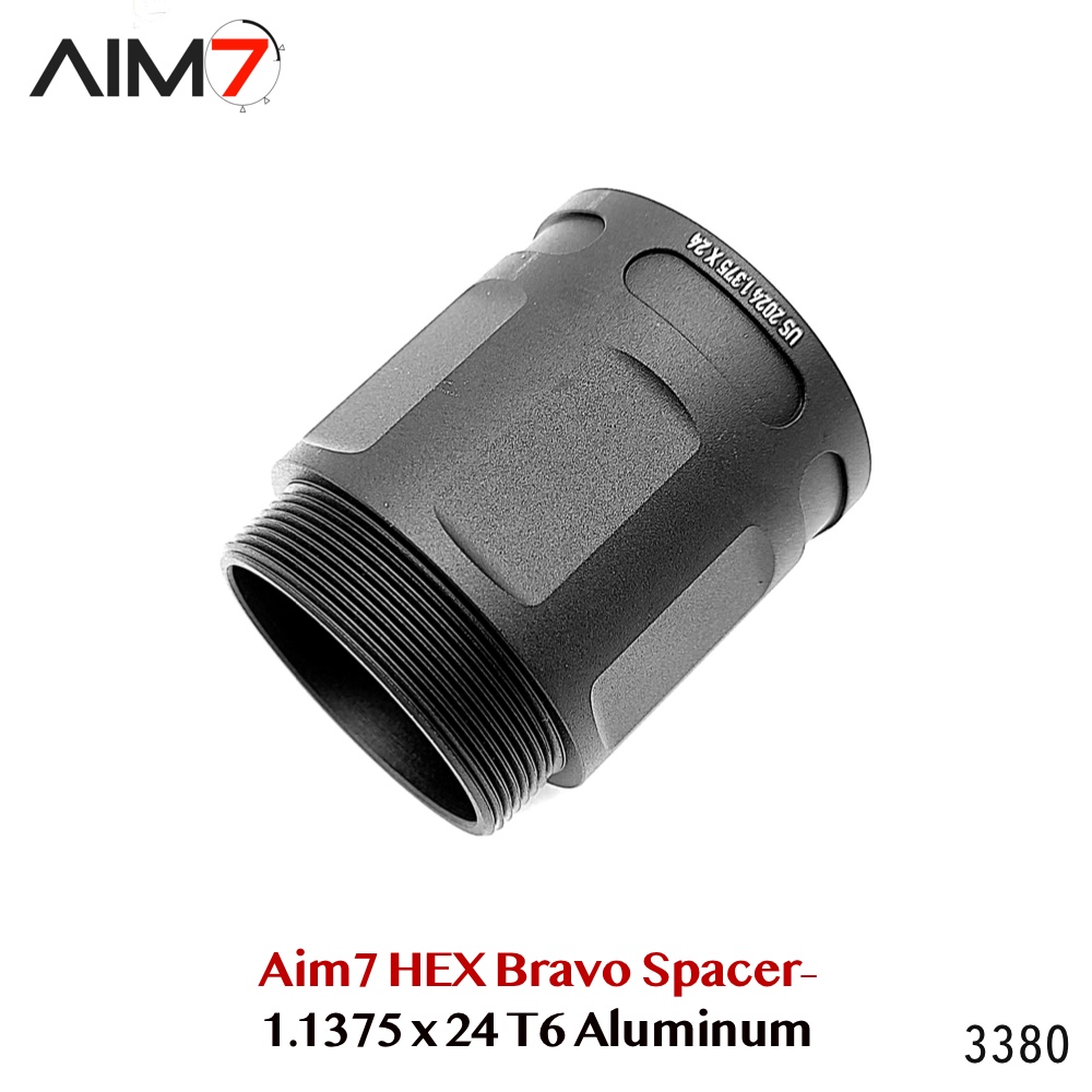 Aim7 Bravo 1.5" Tube Spacer 1.375x24 — T6 Aluminum - Image 3