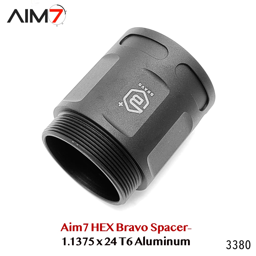 Aim7 Bravo 1.5" Tube Spacer 1.375x24 — T6 Aluminum - Image 4