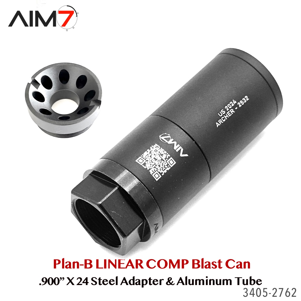 Aim7 A-3 Blast Diffuser Kit – Plan-B Steel System | .900"x24 Internal / 1.125"x28 External - Image 8
