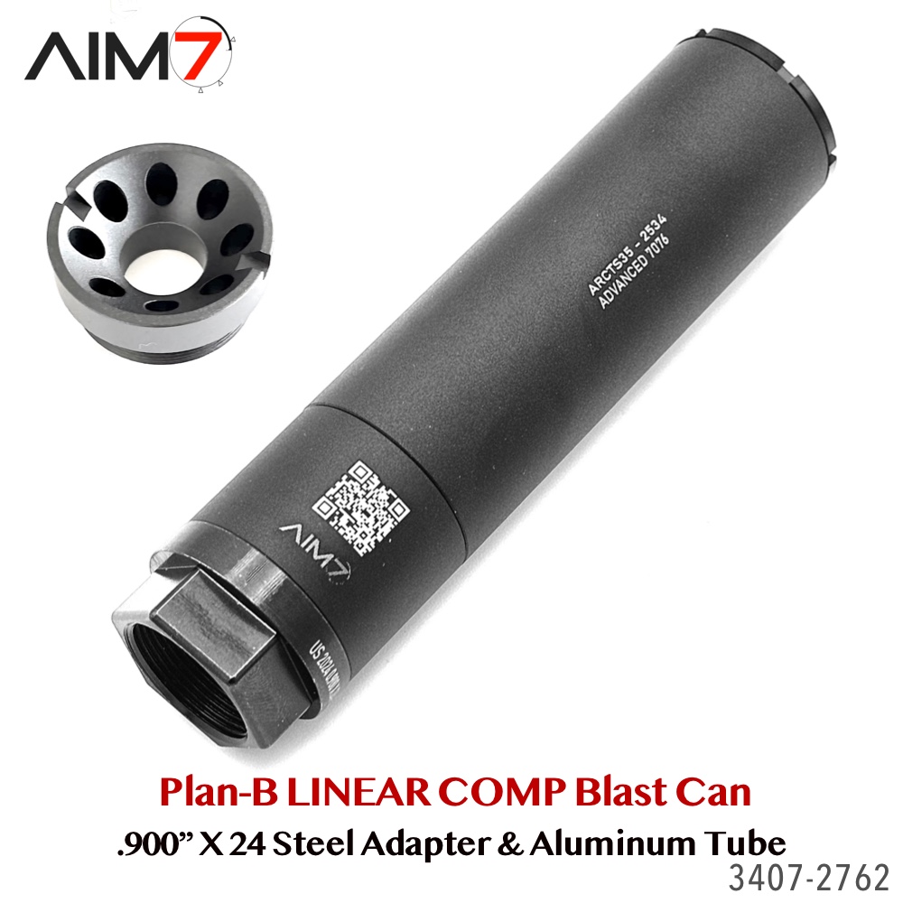 Aim7 A-5 Blast Diffuser Kit – Plan-B Steel System | .900"x24 Internal / 1.125"x28 External - Image 8