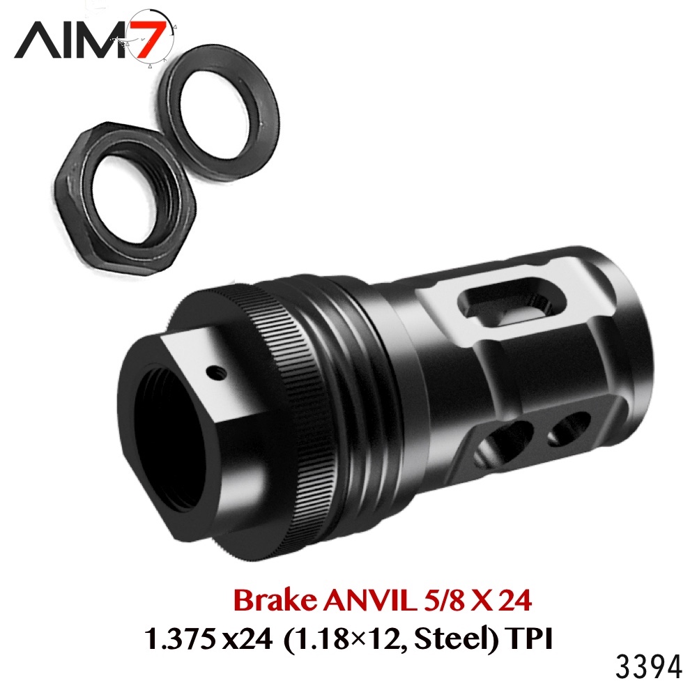 AIM7 Brake ANVIL Series
(1.18×12, Steel) 5/8 X 24 TPI