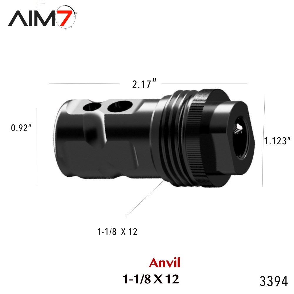 AIM7 Brake ANVIL Series
(1.18×12, Steel) 5/8 X 24 TPI - Image 4
