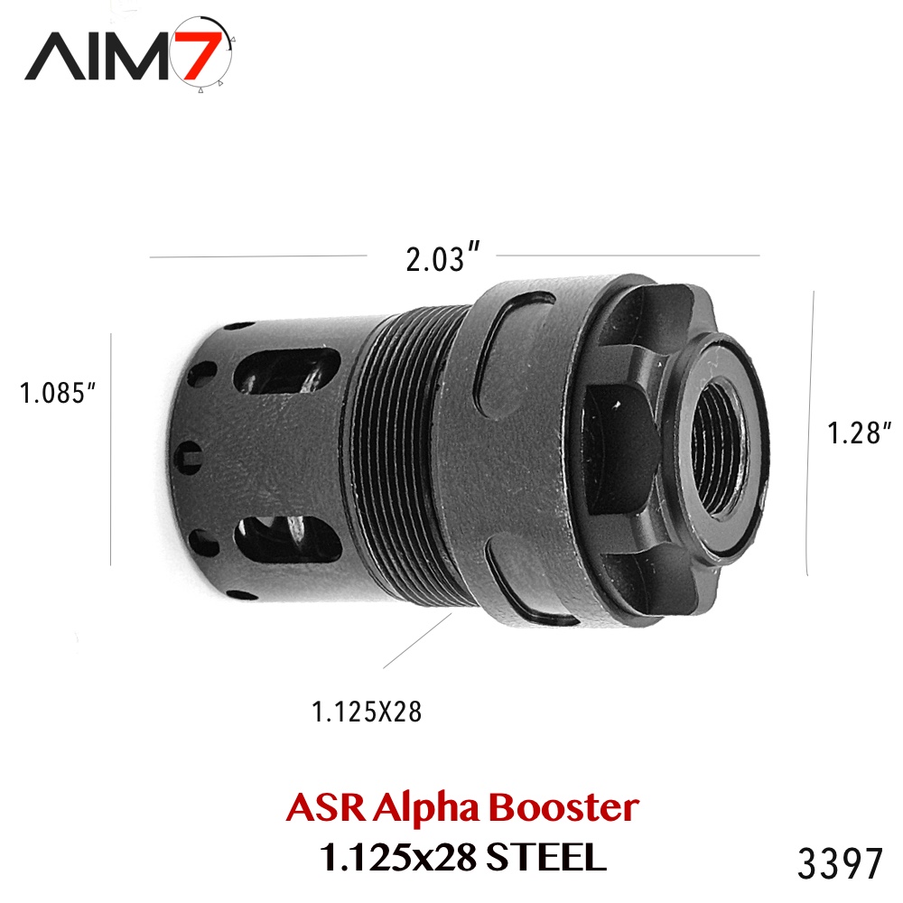 Aim7 Alpha-Alpha 1.125-28 BPISTIN Booster Assembly - Image 3