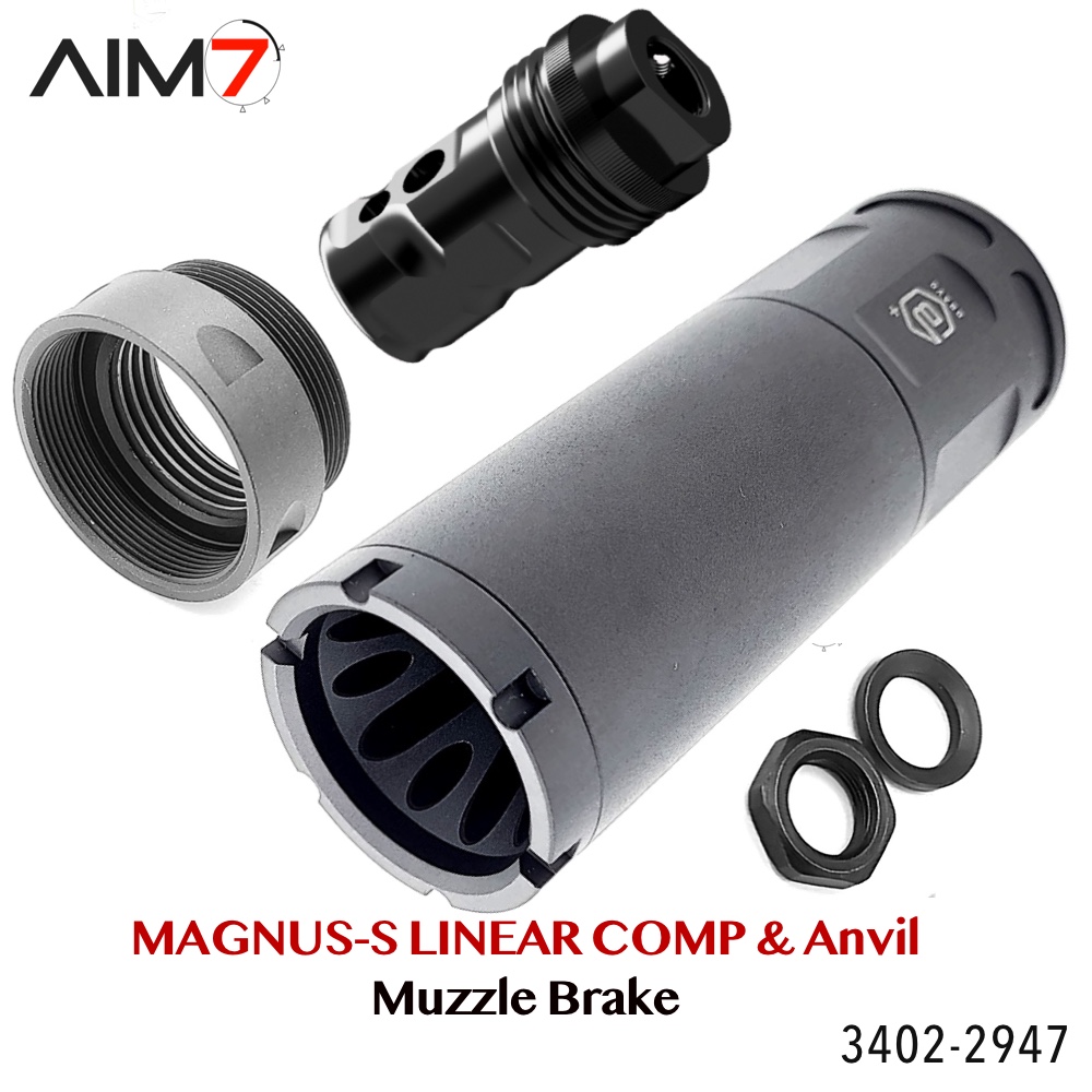 AIM7 MAGNUS-S MAGIK Bravo 4" Modular Assembly + ANVIL 1/2 x 28 -5/8 X 24 - Image 7