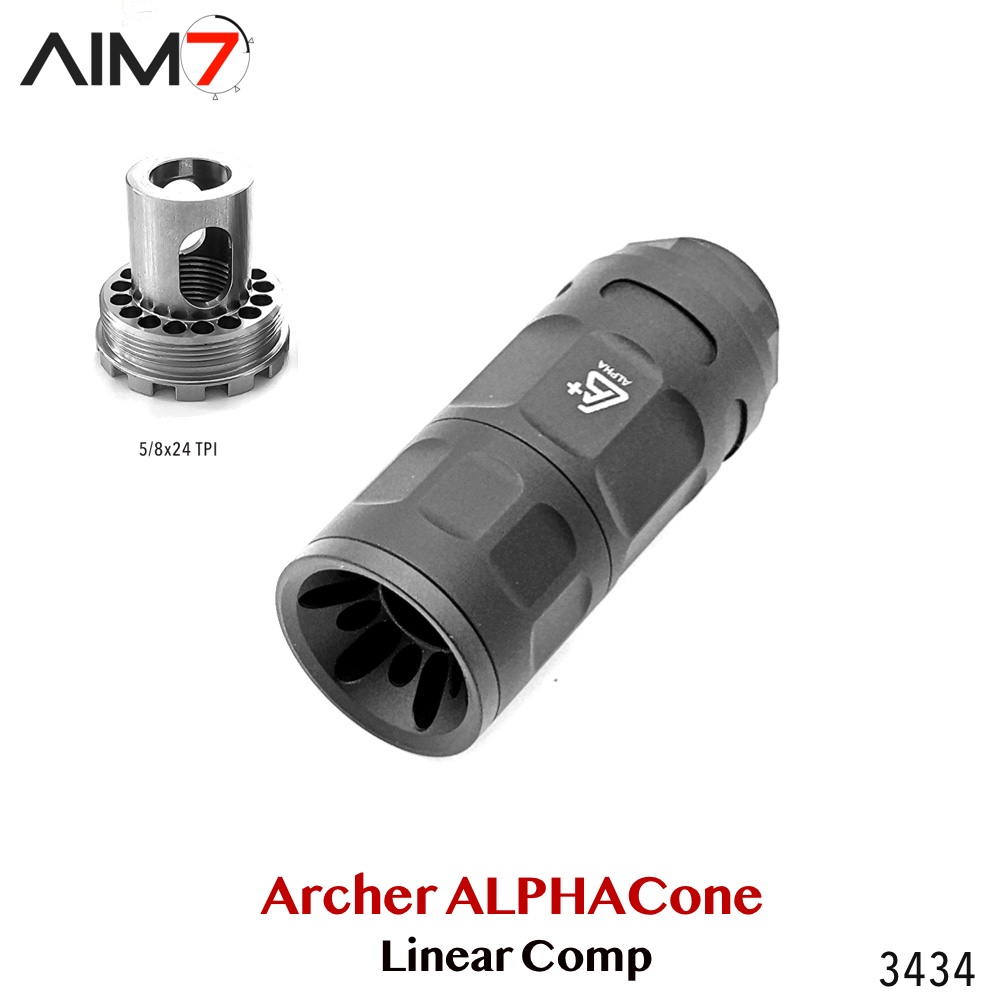 AIM7 ARCHER AlphaCone Linear Comp, 556/30CAL/9mm/40CAL/45ACP/22LR - Image 15