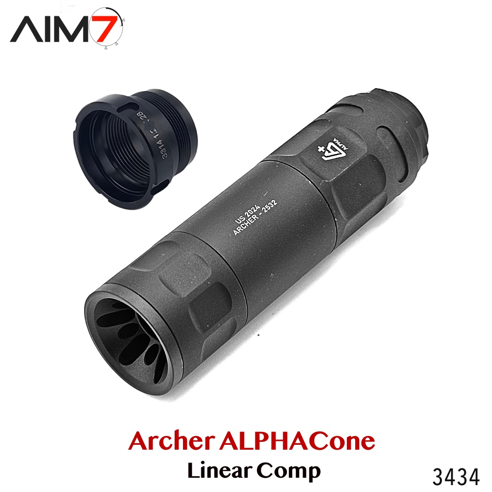 AIM7 ARCHER AlphaCone Linear Comp, 556/30CAL/9mm/40CAL/45ACP/22LR - Image 22