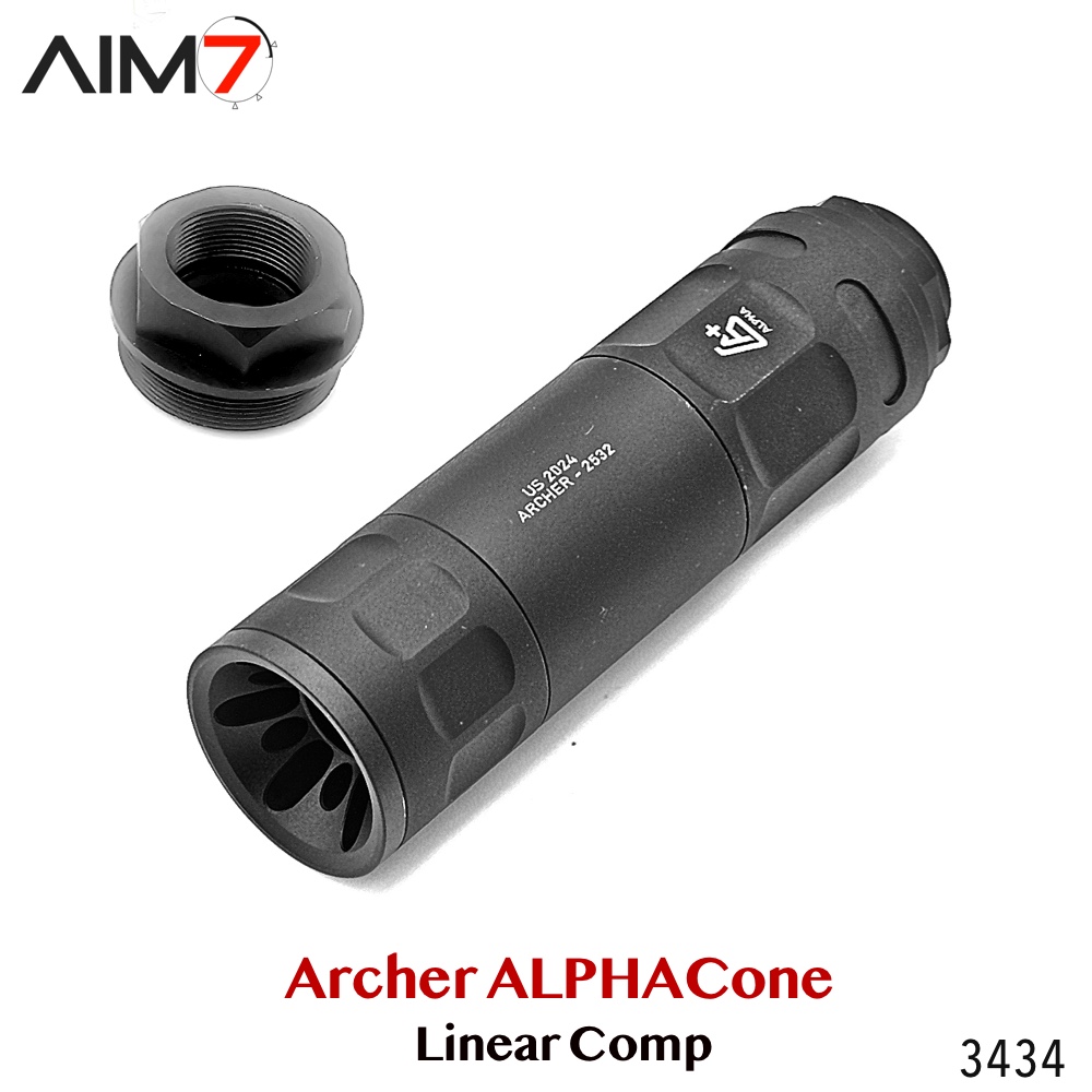 AIM7 ARCHER AlphaCone Linear Comp, 556/30CAL/9mm/40CAL/45ACP/22LR - Image 24