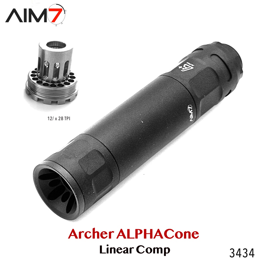 AIM7 ARCHER AlphaCone Linear Comp, 556/30CAL/9mm/40CAL/45ACP/22LR - Image 18