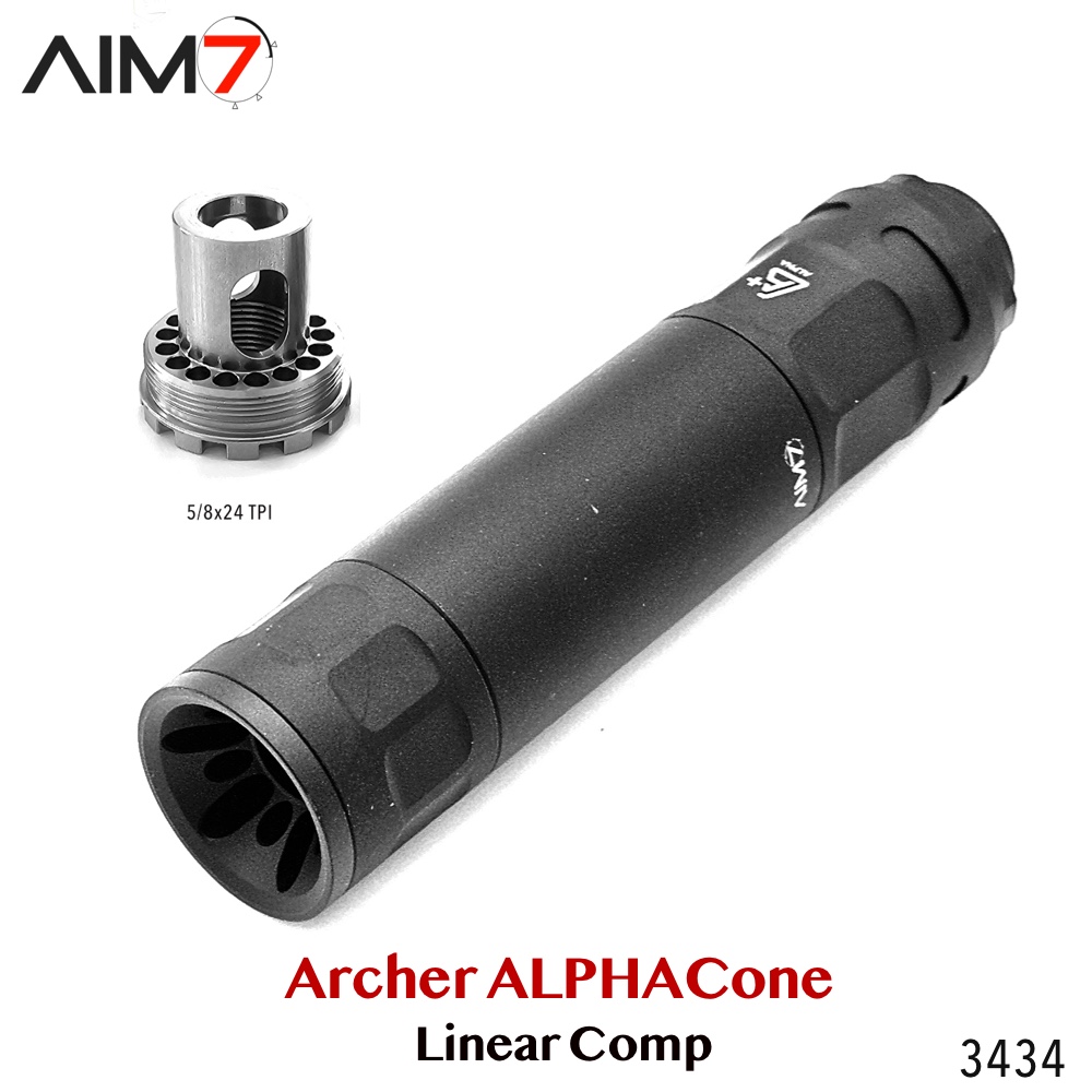 AIM7 ARCHER AlphaCone Linear Comp, 556/30CAL/9mm/40CAL/45ACP/22LR - Image 17