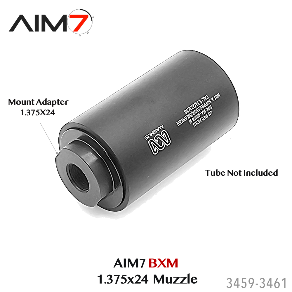 Aim7 BXM Muzzle Recoil Reduction Device for Bravo Tubes - Image 6